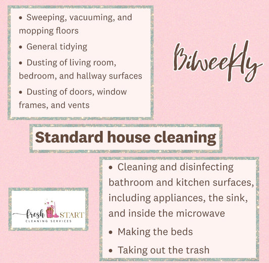 Standard Bi-Weekly Cleaning